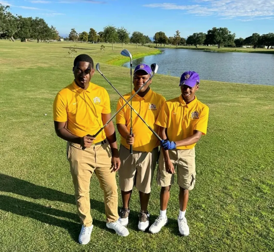 St. Augustine student golfers