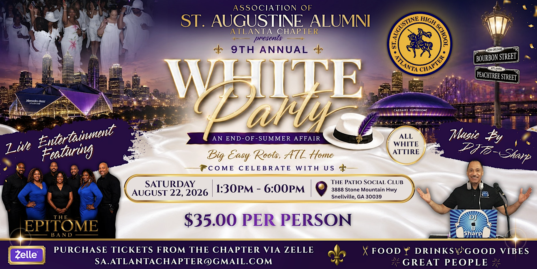St. Augustine Atlanta Chapter 9th Annual White Party